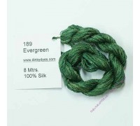 Шёлковое мулине Dinky-Dyes S-189 Evergreen